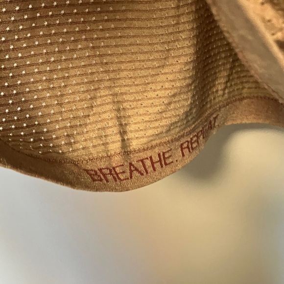 Lululemon Yellow Mustard Brown Short Sleeve Shirt - Picture 5 of 7